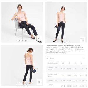 Everlane Strappy Cami in Blush